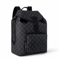 Louis Vuitton Montsouris Backpack in Monogram Eclipse Canvas M46683