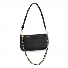 Louis Vuitton Multi Pochette Accessoires In Monogram Empreinte Leather M80399