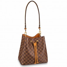 Louis Vuitton Neonoe MM Bag In Damier Ebene Canvas N40213