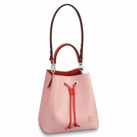 Louis Vuitton Neonoe MM Bag In Pink Epi Leather M54370