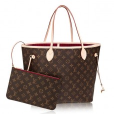 Louis Vuitton Neverfull MM Bag In Monogram Canvas M40996