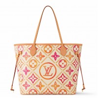 Louis Vuitton Neverfull MM Bag in Monogram Tiles Canvas M25317