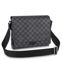 Louis Vuitton New Flap Messenger In Damier Graphite Canvas N40418
