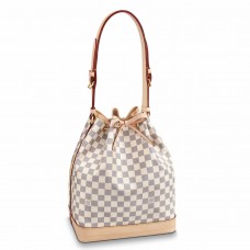 Louis Vuitton Noe Bag In Damier Azur Canvas N42222