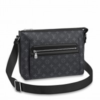 Louis Vuitton Odyssey Messenger PM Bag In Monogram Eclipse Canvas M44223