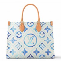 Louis Vuitton OnTheGo MM Bag in Monogram Tiles Canvas M11262