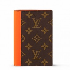 Louis Vuitton Passport Cover in Monogram Macassar Canvas M82863