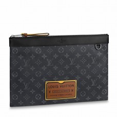 Louis Vuitton Pochette Discovery GM In Monogram Eclipse Canvas M69256