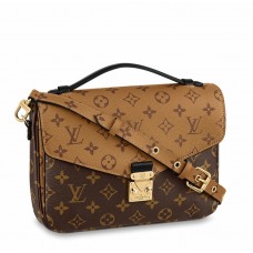 Louis Vuitton Pochette Metis Bag In Monogram Reverse Canvas M44876