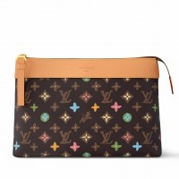 Louis Vuitton Pochette Voyage Souple in Monogram Craggy Canvas M83568