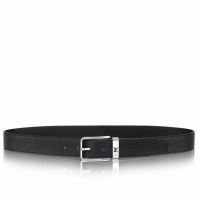 Louis Vuitton Pont Neuf 35mm Belt In Taurillon Leather M6065T