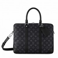 Louis Vuitton Porte-Documents Voyage PM in Monogram Eclipse Canvas M46457
