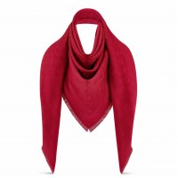 Louis Vuitton Red Monogram Shawl M72237