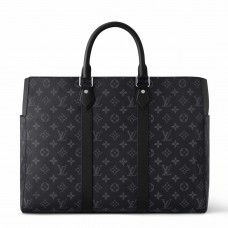 Louis Vuitton Sac Plat 24H Bag in Monogram Eclipse Canvas M46451