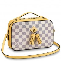 Louis Vuitton Saintonge Bag In Damier Azur Canvas N40154