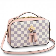 Louis Vuitton Saintonge Bag In Damier Azur Canvas N40155