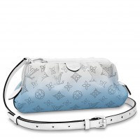 Louis Vuitton Scala Mini Pouch In Gradient Mahina Leather M80497