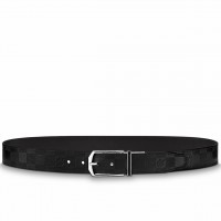 Louis Vuitton Slender 35mm Reversible Belt In Damier Infini Leather M9906V