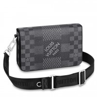 Louis Vuitton Studio Messenger In Damier Graphite Canvas N50013