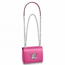 Louis Vuitton Twist Mini Bag In Pink Epi Leather M56120