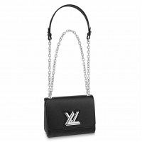 Louis Vuitton Twist PM Bag In Black Epi Leather M80836