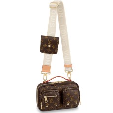 Louis Vuitton Utility Crossbody Bag In Monogram Canvas M80446