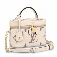 Louis Vuitton Vanity PM Bag In Bicolor Empreinte Leather M45599