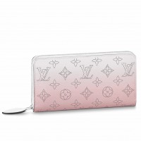 Louis Vuitton Zippy Wallet In Gradient Mahina Leather M80490