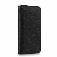 Louis Vuitton Zippy Wallet Vertical In Monogram Shadow Leather M62902