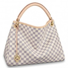 Louis Vuitton Artsy MM Bag In Damier Azur Canvas N40253
